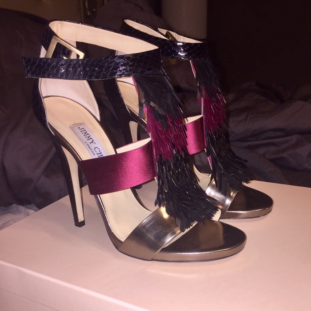 Rare Jimmy Choo Sequin Stilettos